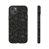 Black Roses Aesthetic Phone Case for iPhone, Samsung, Pixel iPhone 15 Plus / Matte