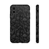 Black Roses Aesthetic Phone Case for iPhone, Samsung, Pixel iPhone XS / Matte