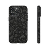 Black Roses Aesthetic Phone Case for iPhone, Samsung, Pixel iPhone 15 Pro Max / Matte