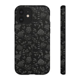 Black Roses Aesthetic Phone Case for iPhone, Samsung, Pixel iPhone 12 / Glossy