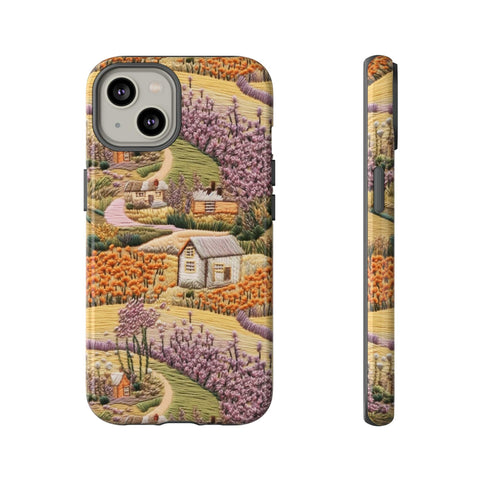 Autumn Farm Aesthetic Phone Case for iPhone, Samsung, Pixel iPhone 14 / Glossy