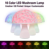 Creative Multicolor LED Mushroom Lamp Medium - 15 (cm) / 6 (in)