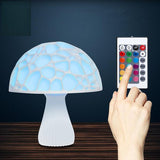 Creative Multicolor LED Mushroom Lamp Medium - 15 (cm) / 6 (in)