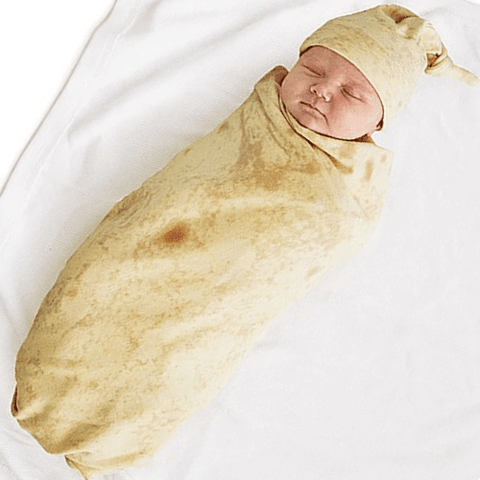 Burrito Baby Blanket Bundle