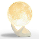 Ceramic Hand Decor Stand For Moon Lamp White