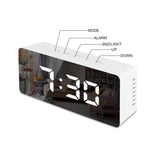 Lumina™ 3-In-1 LED Mirror Alarm Clock