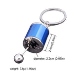 Shifter Fidget Stick Keychain Blue