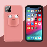 PodsPocket™ 2-In-1 iPhone Case With AirPods Holder Pink Sand / iPhone 11 Pro Max / AirPods 1 / AirPods 2