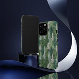 Christmas Forest 3D Aesthetic Phone Case for iPhone, Samsung, Pixel