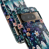 Ghosts in the Garden Aesthetic 3D Phone Case for iPhone, Samsung, Pixel