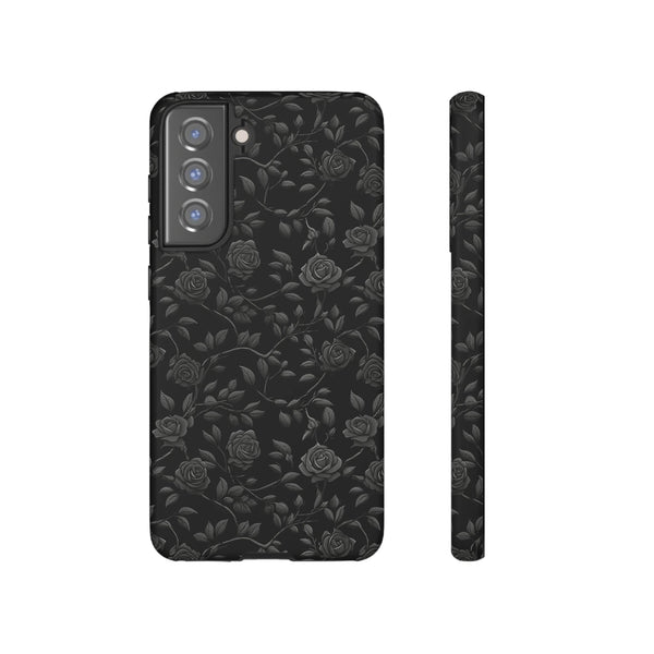 Black Roses Aesthetic Phone Case for iPhone, Samsung, Pixel