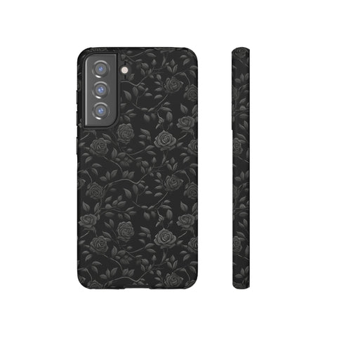 Black Roses Aesthetic Phone Case for iPhone, Samsung, Pixel