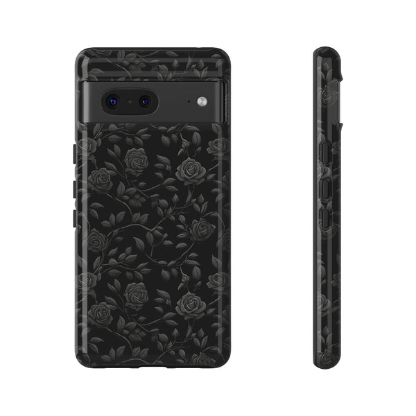 Black Roses Aesthetic Phone Case for iPhone, Samsung, Pixel
