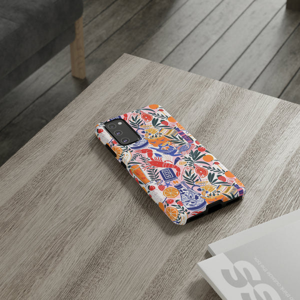 Sweet n Sour Collage Phone Case - Trendy Coastal Aesthetic Protective Phone Cover for iPhone, Samsung, Pixel
