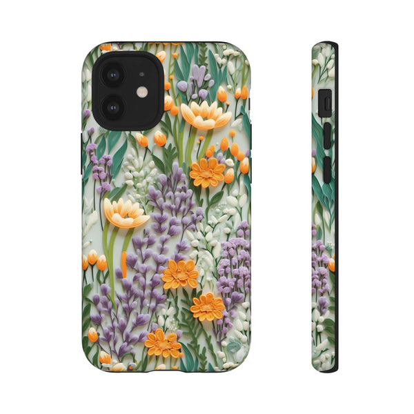 Floral Cottagecore Aesthetic  Phone Case for iPhone, Samsung, Pixel
