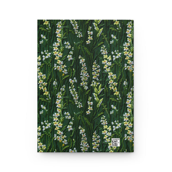 Shadow Blooms Wildflower Journal - Hardcover Blank Lined Notebook