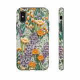 Floral Cottagecore Aesthetic  Phone Case for iPhone, Samsung, Pixel iPhone X / Glossy