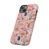 Pretty Pink Collage Phone Case - Preppy Trendy Art Aesthetic Phonecase for iPhone, Samsung, Pixel