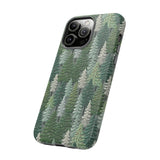 Christmas Forest 3D Aesthetic Phone Case for iPhone, Samsung, Pixel