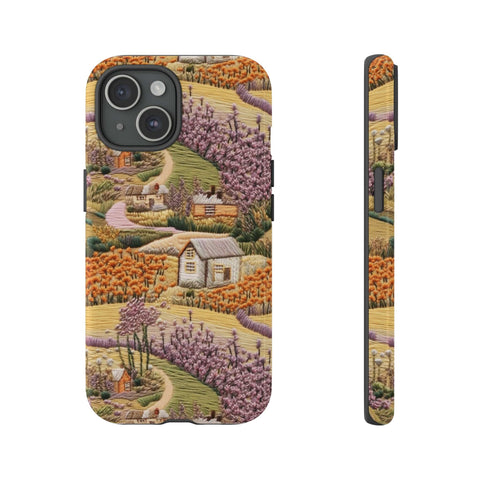 Autumn Farm Aesthetic Phone Case for iPhone, Samsung, Pixel