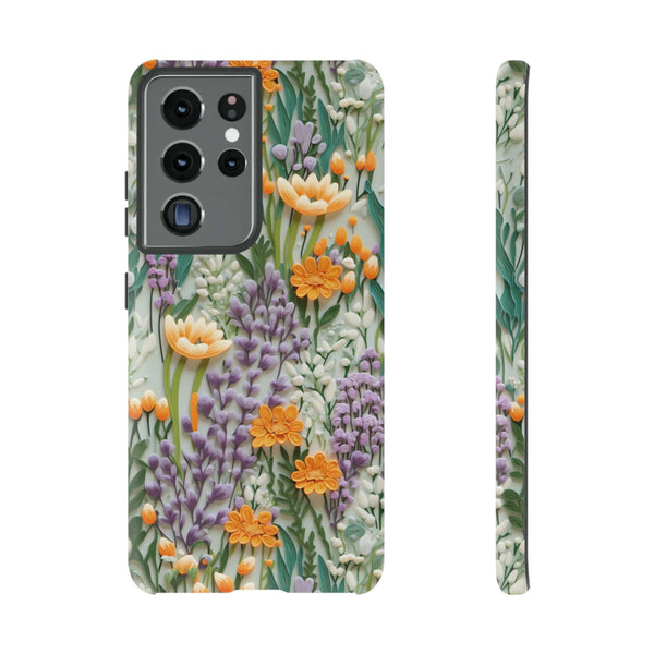 Floral Cottagecore Aesthetic  Phone Case for iPhone, Samsung, Pixel