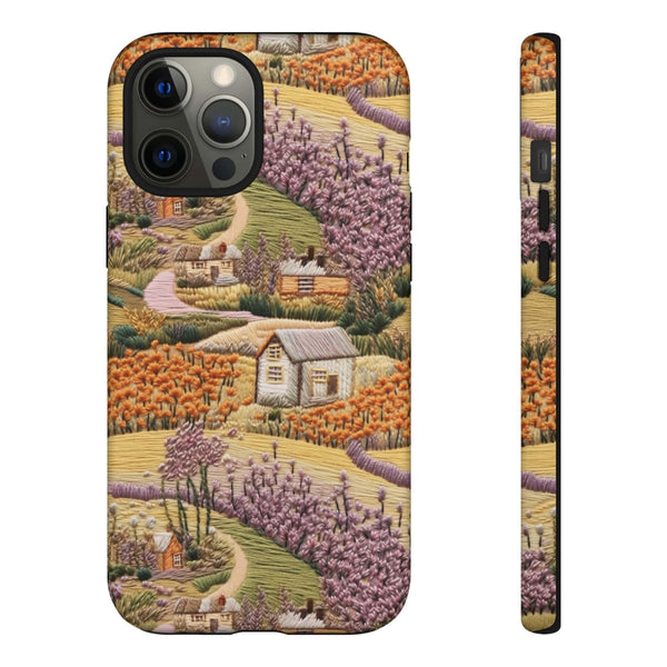 Autumn Farm Aesthetic Phone Case for iPhone, Samsung, Pixel