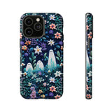 Ghosts in the Garden Aesthetic 3D Phone Case for iPhone, Samsung, Pixel