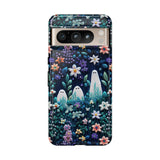 Ghosts in the Garden Aesthetic 3D Phone Case for iPhone, Samsung, Pixel