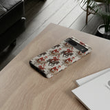 Cowboy Santa Embroidery Phone Case for iPhone, Samsung, Pixel
