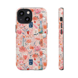 Pretty Pink Collage Phone Case - Preppy Trendy Art Aesthetic Phonecase for iPhone, Samsung, Pixel