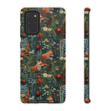 Botanical Fox Aesthetic Phone Case for iPhone, Samsung, Pixel