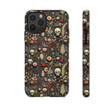 Magical Skull Garden Aesthetic 3D Phone Case for iPhone, Samsung, Pixel iPhone 11 Pro / Glossy