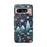 Ghosts in the Garden Aesthetic 3D Phone Case for iPhone, Samsung, Pixel