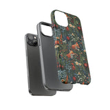 Botanical Fox Aesthetic Phone Case for iPhone, Samsung, Pixel