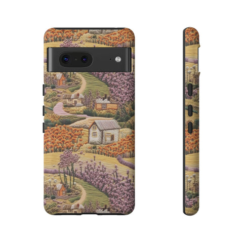 Autumn Farm Aesthetic Phone Case for iPhone, Samsung, Pixel