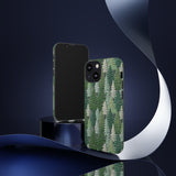 Christmas Forest 3D Aesthetic Phone Case for iPhone, Samsung, Pixel