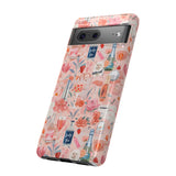 Pretty Pink Collage Phone Case - Preppy Trendy Art Aesthetic Phonecase for iPhone, Samsung, Pixel