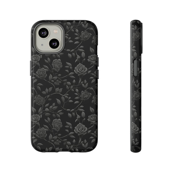 Black Roses Aesthetic Phone Case for iPhone, Samsung, Pixel