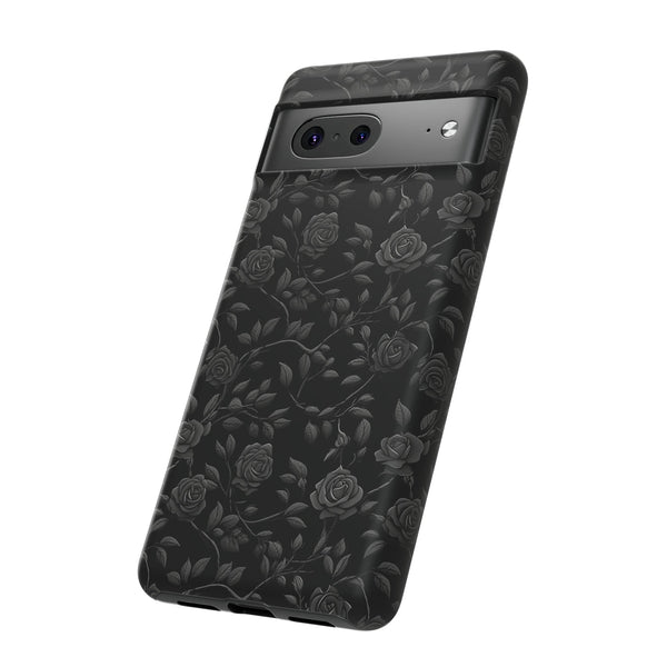 Black Roses Aesthetic Phone Case for iPhone, Samsung, Pixel