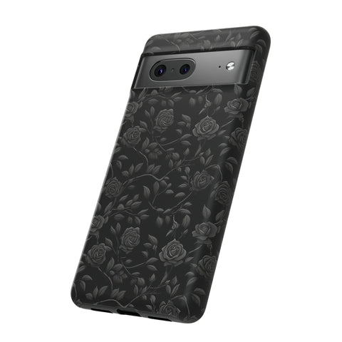 Black Roses Aesthetic Phone Case for iPhone, Samsung, Pixel