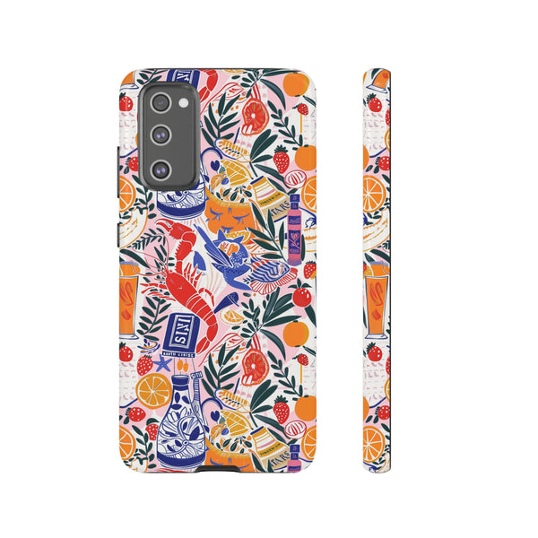 Sweet n Sour Collage Phone Case - Trendy Coastal Aesthetic Protective Phone Cover for iPhone, Samsung, Pixel