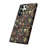 Magical Skull Garden Aesthetic 3D Phone Case for iPhone, Samsung, Pixel