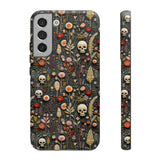 Magical Skull Garden Aesthetic 3D Phone Case for iPhone, Samsung, Pixel Samsung Galaxy S22 Plus / Matte