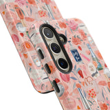 Pretty Pink Collage Phone Case - Preppy Trendy Art Aesthetic Phonecase for iPhone, Samsung, Pixel