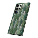 Christmas Forest 3D Aesthetic Phone Case for iPhone, Samsung, Pixel