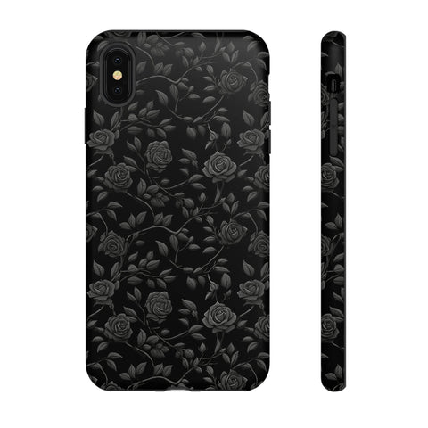 Black Roses Aesthetic Phone Case for iPhone, Samsung, Pixel