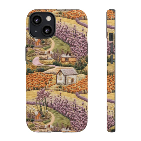 Autumn Farm Aesthetic Phone Case for iPhone, Samsung, Pixel