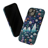 Ghosts in the Garden Aesthetic 3D Phone Case for iPhone, Samsung, Pixel