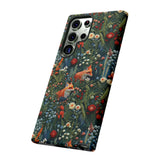 Botanical Fox Aesthetic Phone Case for iPhone, Samsung, Pixel