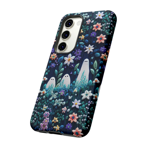 Ghosts in the Garden Aesthetic 3D Phone Case for iPhone, Samsung, Pixel